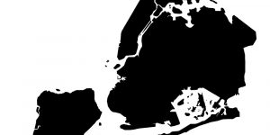 map of new York